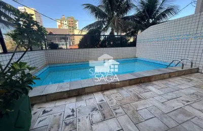 Apartamento com 1 dormitório à venda, 57 m² por r$ 280.000,00 - tupi - praia grande/sp