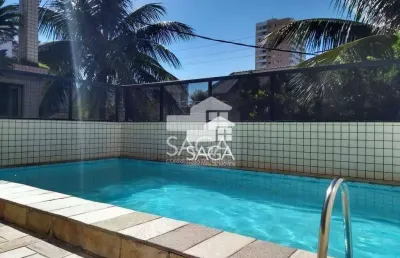 Apartamento com 1 dormitório à venda, 57 m² por r$ 288.000,00 - tupi - praia grande/sp