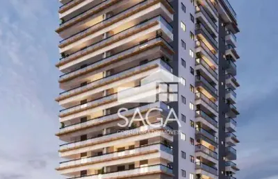 Apenas 136 mil de entrada! apartamento com 3 dormitórios à venda, 115 m² por r$ 911.261 - boqueirão - praia grande/sp