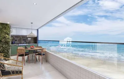 Apenas 44.400 de entrada ( parcela mensal e anual sem correção)apartamento com 2 dormitórios à venda, 88 m² por r$ 680.000 - solemar - praia grande/sp
