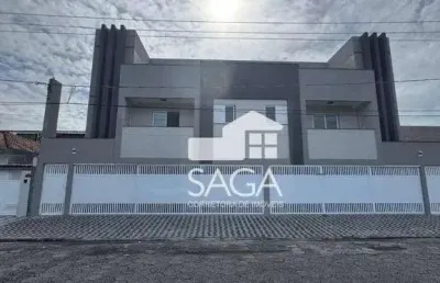 Casa térrea em condomínio com 1 dormitório à venda, 34 m² por r$ 295.000 - boqueirão - praia grande/sp