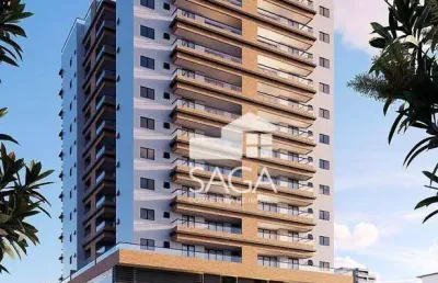 Apartamento com 2 dormitórios à venda, 68 m² por r$ 539.100,00 - canto do forte - praia grande/sp