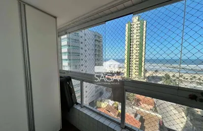 Apartamento com 3 dormitórios à venda, 128 m² por r$ 1.300.000,00 - vila guilhermina - praia grande/sp