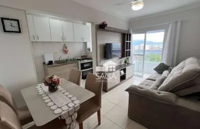 Apartamento com 1 dormitório à venda, 46 m² por r$ 340.000,00 - maracanã - praia grande/sp