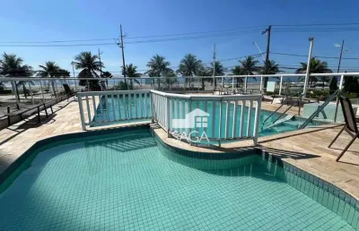 Apartamento com 1 dormitório à venda, 46 m² por r$ 350.000,00 - maracanã - praia grande/sp