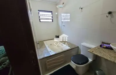 Casa com 3 dormitórios à venda, 90 m² por r$ 550.000,00 - vila guilhermina - praia grande/sp