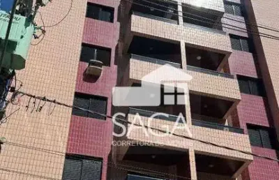 Apartamento com 1 dormitório à venda, 54 m² por r$ 315.000,00 - vila guilhermina - praia grande/sp