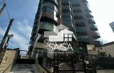 Apartamento com 2 dormitórios à venda, 96 m² por r$ 450.000,00 - tupi - praia grande/sp