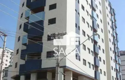 Apartamento com 2 dormitórios à venda por r$ 375.000,00 - vila assunção - praia grande/sp