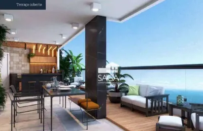 Apartamento com 2 dormitórios à venda, 75 m² por r$ 634.675,00 - vila guilhermina - praia grande/sp