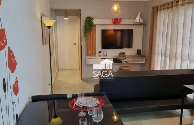 Apartamento com 1 dormitório à venda, 53 m² por r$ 420.000,00 - vila guilhermina - praia grande/sp