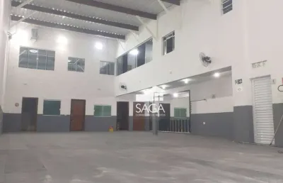 Galpão à venda, 300 m² por r$ 2.050.000,00 - boqueirão - praia grande/sp
