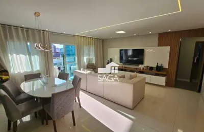 Apartamento à venda, 156 m² por r$ 1.200.000,00 - canto do forte - praia grande/sp