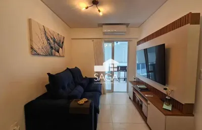 Apartamento com 1 dormitório à venda, 59 m² por r$ 465.000,00 - canto do forte - praia grande/sp