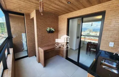 Apartamento com 2 dormitórios à venda, 88 m² por r$ 740.000,00 - canto do forte - praia grande/sp
