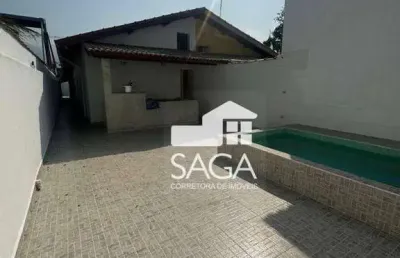 Casa com 2 dormitórios à venda, 97 m² por r$ 550.000,00 - balneário flórida - praia grande/sp