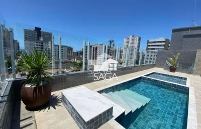 Apartamento com 1 dormitório à venda, 43 m² por r$ 345.000,00 - canto do forte - praia grande/sp