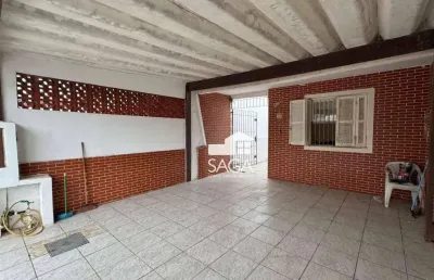 Casa com 2 dormitórios à venda por r$ 370.000,00 - maracanã - praia grande/sp