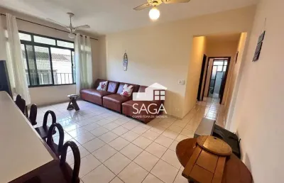 Apartamento com 2 dormitórios à venda, 73 m² por r$ 450.000,00 - vila guilhermina - praia grande/sp