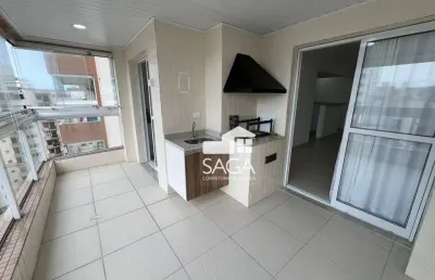 Apartamento com 2 dormitórios à venda, 83 m² por r$ 650.000,00 - tupi - praia grande/sp