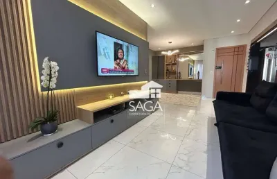 Apartamento de alto padrão com 3 dormitórios – mobiliado e com lazer completo no canto do forte