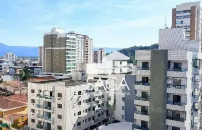 Apartamento com 1 dormitório à venda, 50 m² por r$ 360.000,00 - canto do forte - praia grande/sp
