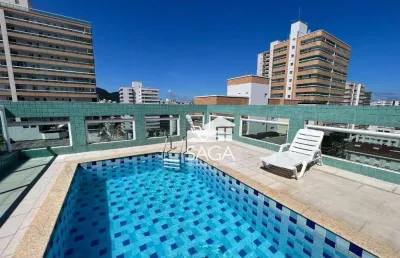 Apartamento com 1 dormitório à venda, 33 m² por r$ 285.000 - boqueirão - praia grande/sp