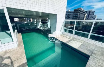 Apartamento com 2 dormitórios à venda, 72 m² por r$ 480.000 - aviação - praia grande/sp