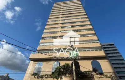 Apartamento com 2 dormitórios à venda, 86 m² por r$ 630.000 - aviação - praia grande/sp