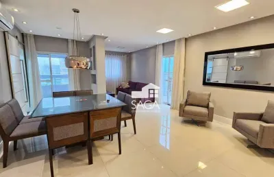 Piscina privativa! cobertura com 3 dormitórios à venda, 125 m² por r$ 1.200.000 - aviação - praia grande/sp