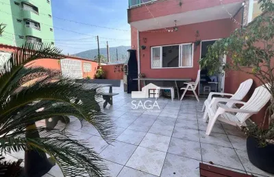 Casa com 2 dormitórios para alugar, 85 m² por r$ 3.900/mês - solemar - praia grande/sp