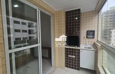Apartamento com 2 dormitórios à venda, 73 m² por r$ 480.000,00 - vila guilhermina - praia grande/sp