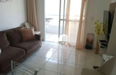 Apartamento com 2 dormitórios à venda, 75 m² por r$ 530.000 - canto do forte - praia grande/sp