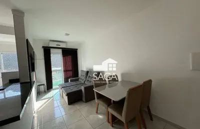 Apartamento com 2 dormitórios para alugar, 66 m² por r$ 3.500/mês - canto do forte - praia grande/sp