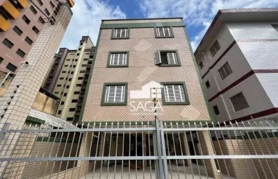 Kitnet com 1 dormitório à venda, 32 m² por r$ 195.000 - boqueirão - praia grande/sp