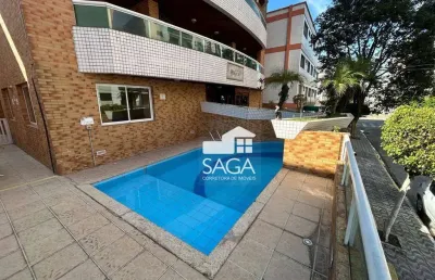 Apartamento com 1 dormitório à venda, 52 m² por r$ 327.000 - vila guilhermina - praia grande/sp