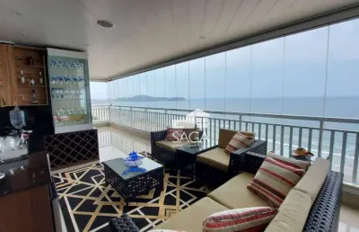Cobertura com 3 dormitórios à venda, 326 m² por r$ 3.500.000,00 - aviação - praia grande/sp