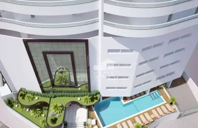 Apartamento com 3 dormitórios à venda, 123 m² por r$ 1.100.000,00 - canto do forte - praia grande/sp