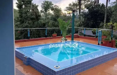 Sítio com 3 dormitórios à venda, 50000 m² por r$ 860.000,00 - palmeiras - pinheiral/rj