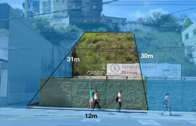 Terreno à venda, 366 m² por r$ 1.800.000,00 - são joão - volta redonda/rj