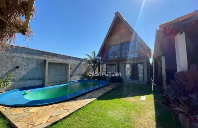 Rancho com 2 dormitórios à venda, 140 m² por r$ 350.000,00 - campo bom - barra do piraí/rj