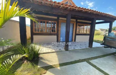 Casa com 2 dormitórios à venda, 122 m² por r$ 360.000,00 - penedo - itatiaia/rj