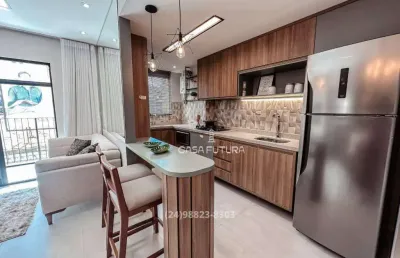 Apartamento com 2 dormitórios à venda, 57 m² por r$ 301.637,62 - são luís - volta redonda/rj