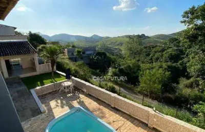 Casa com 3 dormitórios à venda, 300 m² por r$ 800.000,00 - moinho de vento - barra mansa/rj