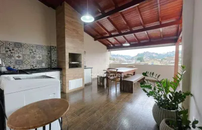 Cobertura com 3 dormitórios à venda, 161 m² por r$ 680.000,00 - vila mury - volta redonda/rj