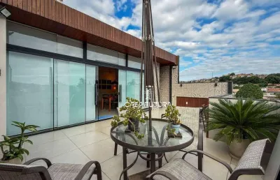 Cobertura com 2 dormitórios à venda, 140 m² por r$ 520.000,00 - santo agostinho - volta redonda/rj
