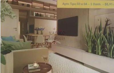 Apartamento em pfrente a praia, no jd vista linda, bertioga.