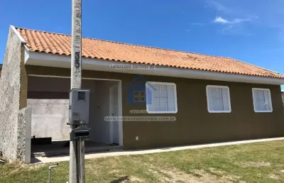 Casa para venda em pontal do paraná, marissol, 3 dormitórios, 2 banheiros, 1 vaga