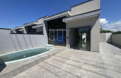 Casas financiáveis para venda em pontal do paraná, primavera, 2 dormitórios, 1 suíte, 1 banheiro, 2 vagas