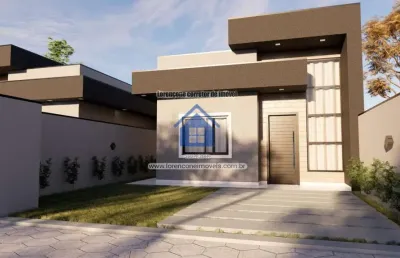 Casas financiáveis para venda em pontal do paraná, canoas, 3 dormitórios, 1 suíte, 1 banheiro, 2 vagas